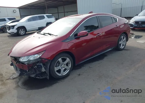 2017 Chevrolet Volt Lt z USA, uszkodzony, nr VIN 1G1RA6S54HU152098